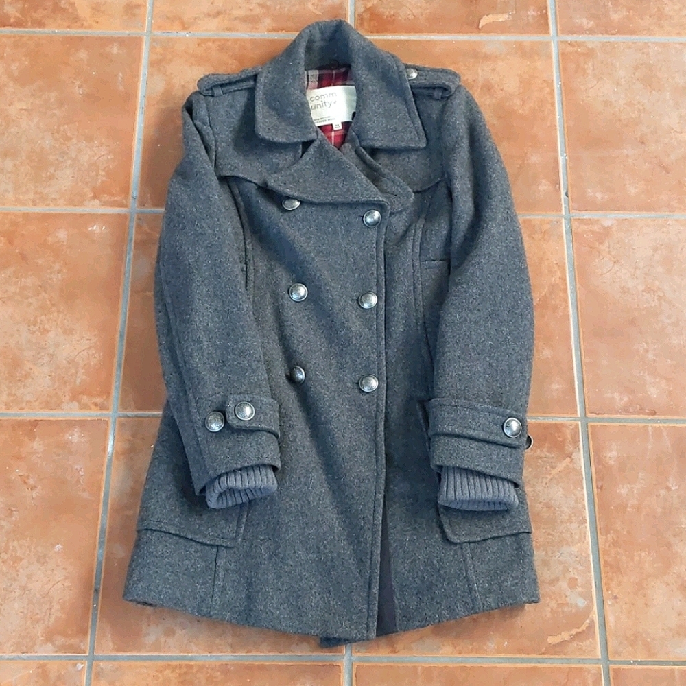 Aritzia Community Wool Peacoat - Picture 3 of 16